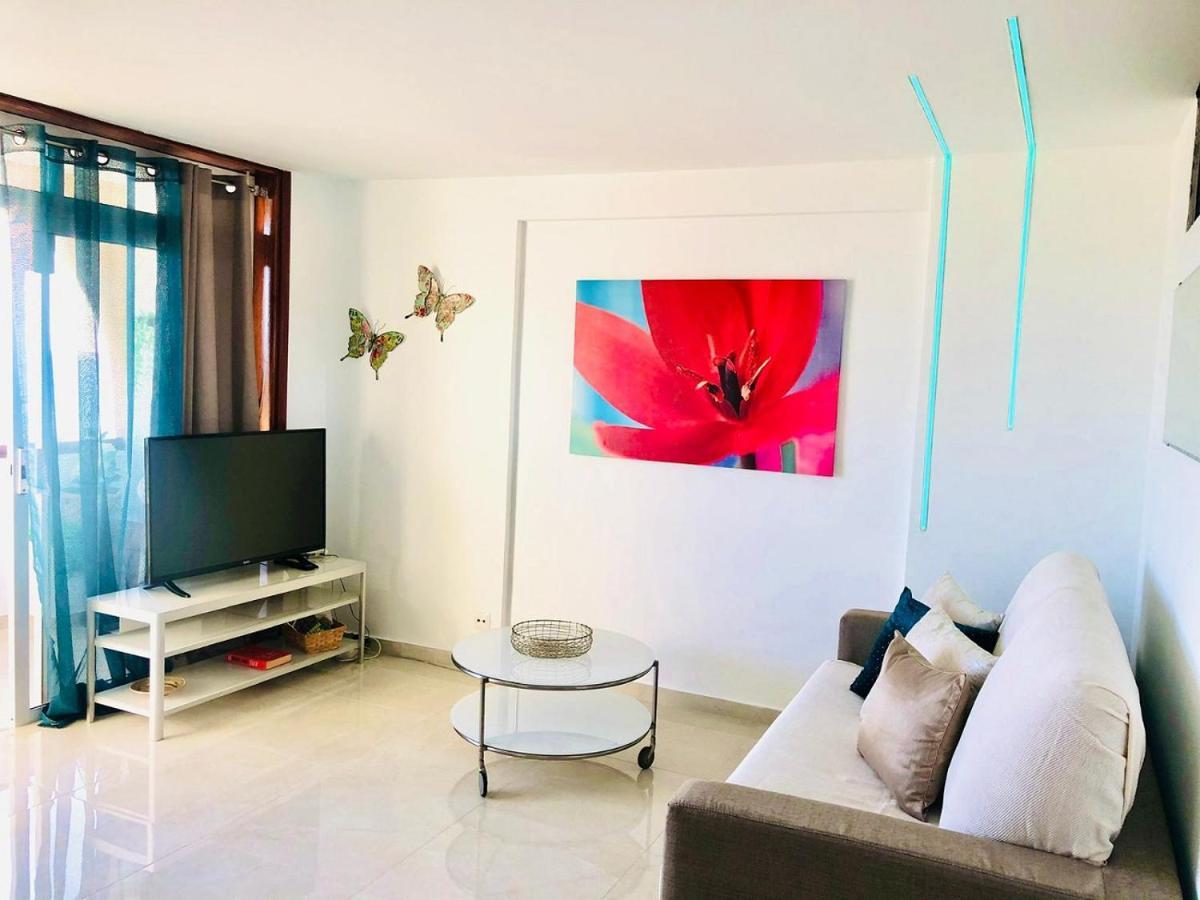 Ocean And Sun View In Palm Mar Apartment Exterior photo